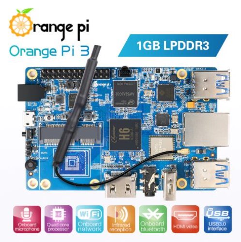 오렌지파이 3 H6 1GB / Orange Pi 3 H6 1GB
