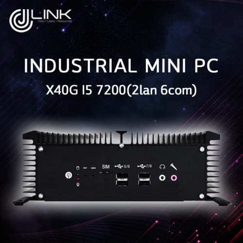 산업용 컴퓨터 X40G I5 7200(2lan 6com) 7세대 베어본 INDUSTRIAL PC