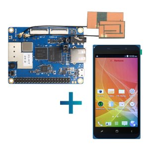 오렌지파이 3G-IOT B + LCD세트 / Orange Pi 3G-IOT-B + 4.98inch Black color T