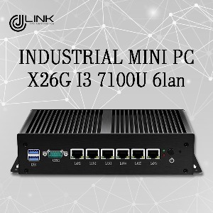 산업용 컴퓨터 X26G I3 7100U 7세대 6lan 베어본 INDUSTRIAL PC