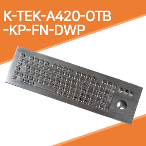 [산업용키보드] K-TEK-A420-OTB-KP-FN-DWP