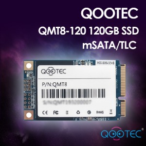 [QOOTEC] 큐텍 QMT8-120 120GB SSD/M.2/mSATA/TLC 산업용SSD