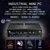 산업용 컴퓨터 X26A I5-4200U 4세대 Fanless 베어본(2lan,6com) INDUSTRIAL PC